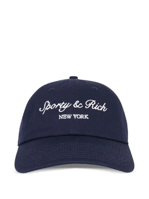 Sporty & Rich Syracuse NY baseball cap Blue AC04075328BL106