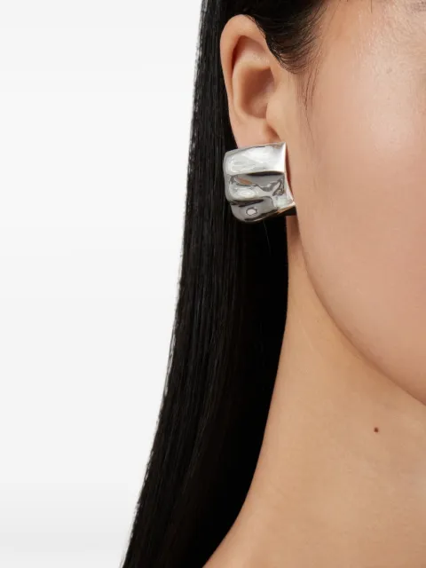 Jenny Bird Sundra tile earrings Silver JB3472HPSE