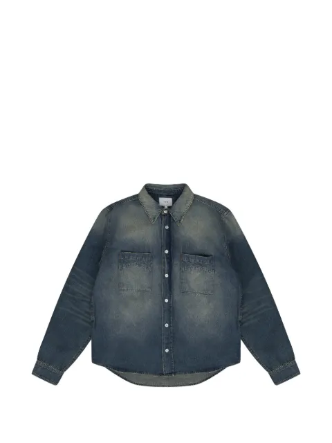 RHUDE Western denim shirt Blue RHDMTPS0186
