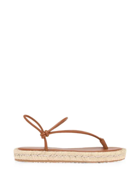 Gianvito Rossi Kora espadrilles Brown G3274205GOMNCO