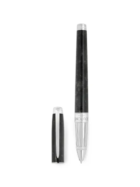 S.T. Dupont Line D Eternity fluted pen Black D422316M