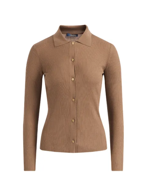 'S Max Mara polo-collar cardigan Brown 2629346011600