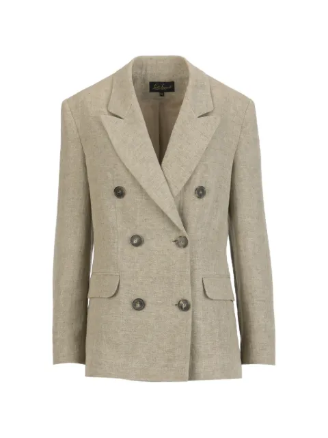 LUISA SPAGNOLI Vittorio double-breasted jacket Neutrals VITTORIO542898