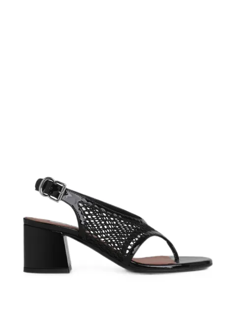 Alaïa buckle-fastening sandals Black AA3S2026A028999