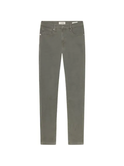FRAME Modern button-fastening straight jeans Green LMSST870