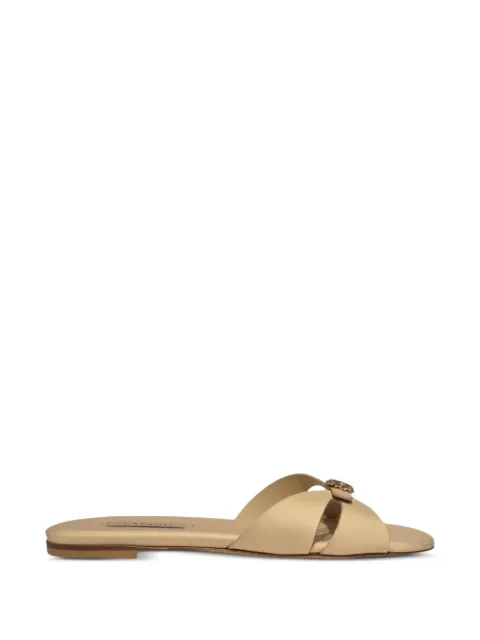 Casadei Jane buckle-detail cut-out sandals Neutrals 1M564B0101C2124