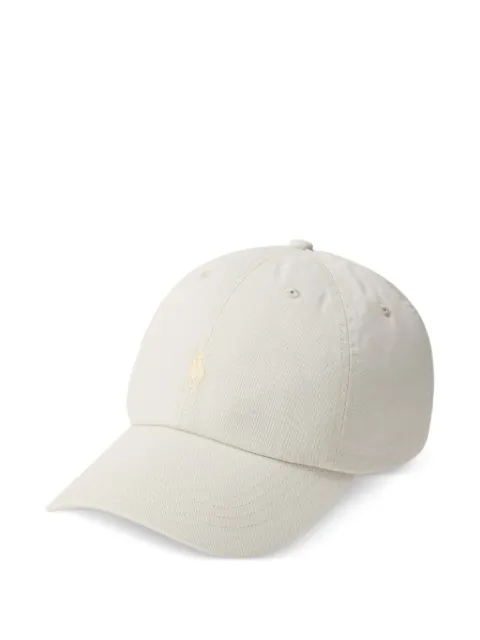 Polo Ralph Lauren logo-embroidered baseball cap Neutrals 710668E11