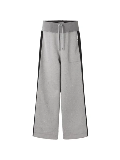 Lanvin wide jogging suit in double-faced jersey Grey RWTR0017J056A26