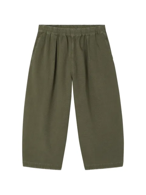 American Vintage Lycaz pleated palazzo pants Green LYC10B