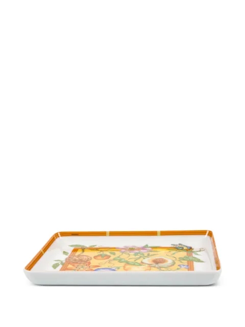 Hermès Pre-Owned 2000s La Siesta porcelain organiser White 15016560