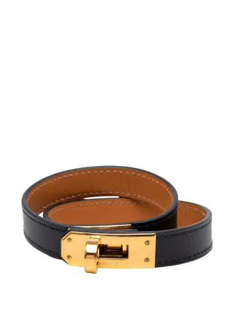 Hermès Pre-Owned 2013 Swift Kelly Double Tour Bracelet costume bracelet Black MAD5ZZ53RC41Z2KA