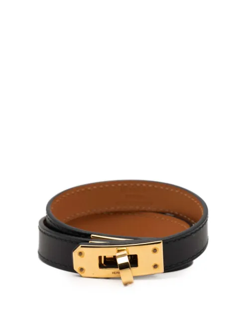 Hermès Pre-Owned 2013 Swift Kelly Double Tour Bracelet costume bracelet Black 5FCJ3UV95B9E1L3T