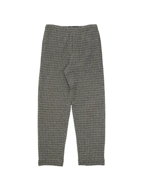 Meta Campania Collective Ed macramé trousers Black PAT007MACO001BW1