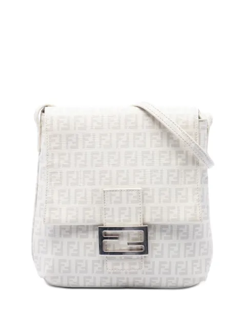 Fendi Pre-Owned 2000-2010 Zucchino Spalmati crossbody bag White Q1K93UJ5CJLY4KR7