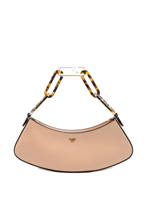Fendi Pre-Owned 2010-2026 Leather O Lock Swing satchel Pink F6C8UJJ4SRAL65EK
