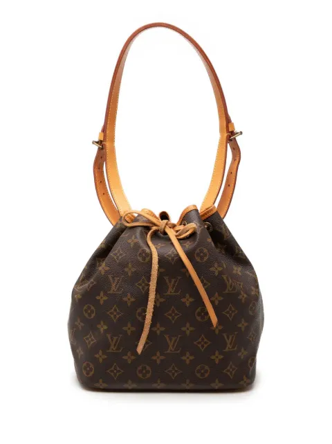 Louis Vuitton Pre-Owned 1997 Monogram Petit Noe bucket bag Brown THNZ7LW0WHWWK2H6