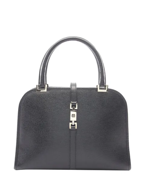 Gucci Pre-Owned 2000-2015 Grained Calfskin Jackie handbag Black X2I5OA6XKMLCHQDC