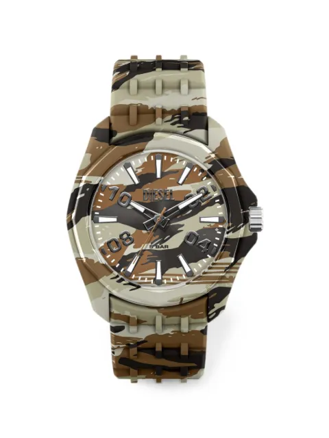 Diesel Stinger camo silicone watch Neutrals DZ224200QQQ