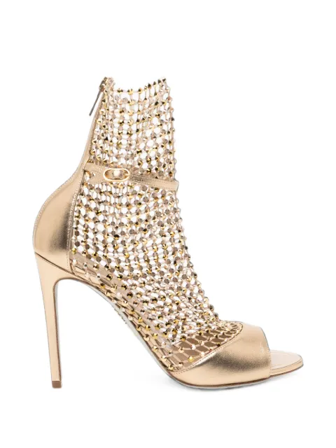 René Caovilla 105mm Galaxia sandals Gold C12947105NA01X436