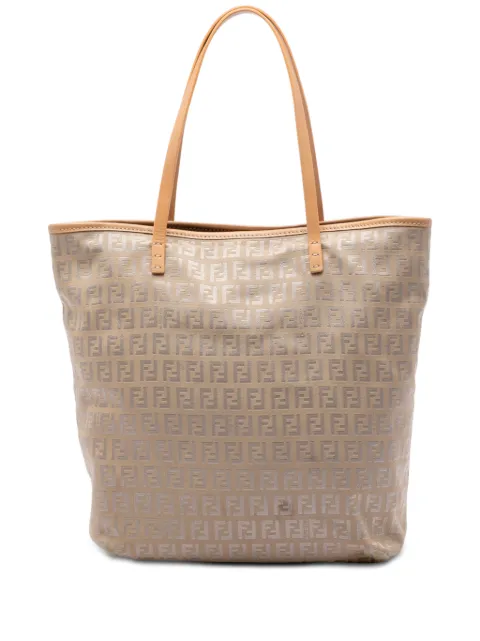 Fendi Pre-Owned 2000-2010 Zucchino Canvas tote bag Neutrals RP7JUXXNY91K6CDB