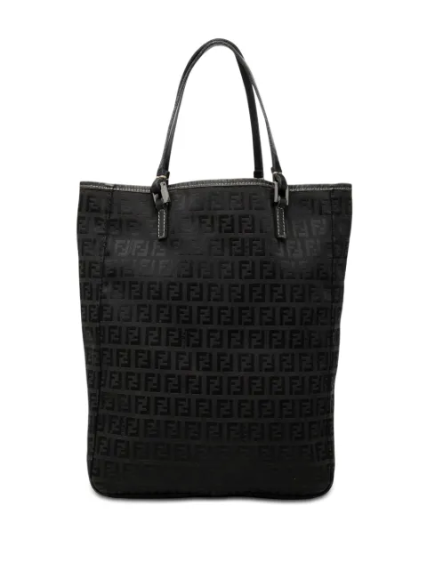 Fendi Pre-Owned 2000-2010 Zucchino Canvas tote bag Black 3HJ1V0TSZ1ZKFBHU
