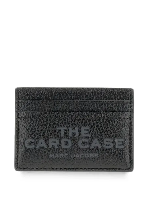 Marc Jacobs The Card Case pebbled card holder Black 2P4SMP045S02