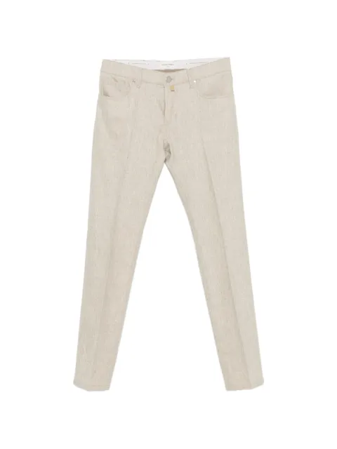 Jacob Cohën straight-leg wool trousers Neutrals QW00901CS3679