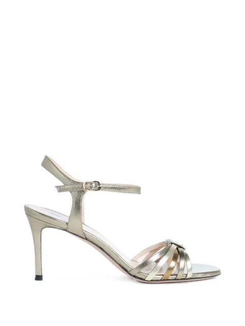 Roberto Festa Semia intertwined-strap heeled sandals Gold SEMIALUXORALBAOROPLATINO
