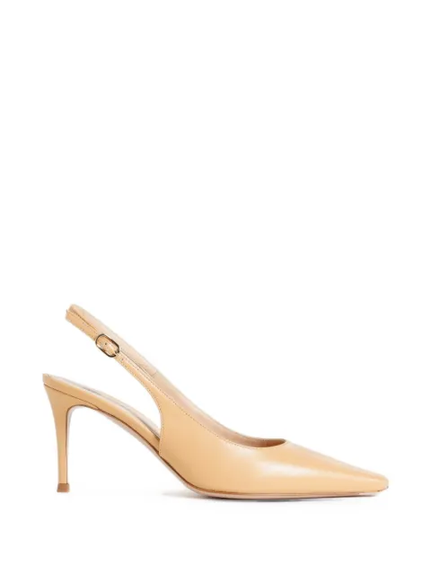 Roberto Festa Atlante buckle-fastening slingback heeled pumps Neutrals ATLANTENAPPAEGG