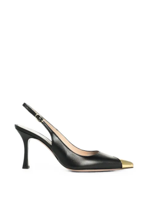 Roberto Festa Lavinia Point metal-cap heeled pumps Black LAVINIAPOINTNAPPANERO