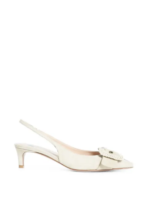 Roberto Festa Vega buckle-detail slingback pumps Neutrals VEGASOFTYLINO