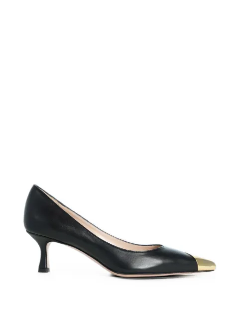 Roberto Festa Tortuga cap-toe heeled pumps Black TORTUGANAPPANERO
