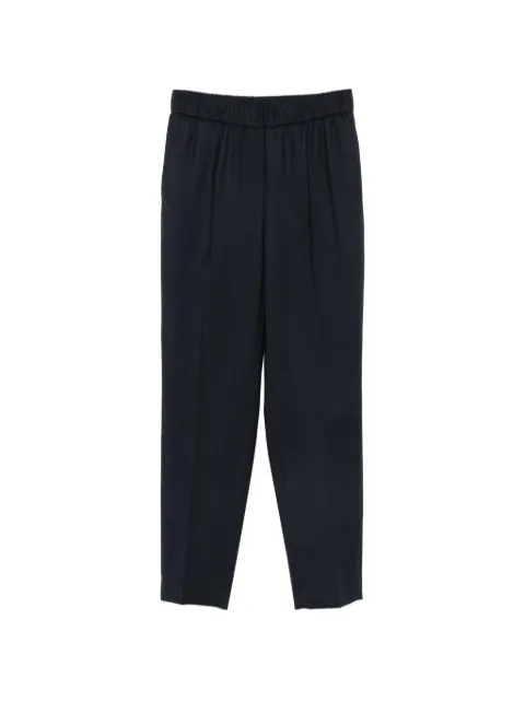 Peserico elasticated-waist trousers Blue A04572Z03472