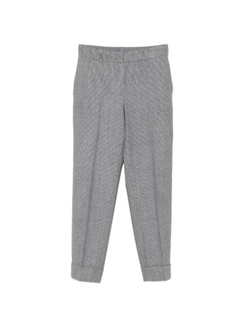 Peserico concealed-closure trousers Grey A04753D06413