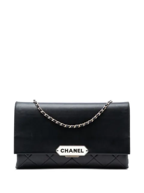 CHANEL Pre-Owned 2017 quilted lambskin bag Black L6VGUQ3KEOTWDV9V