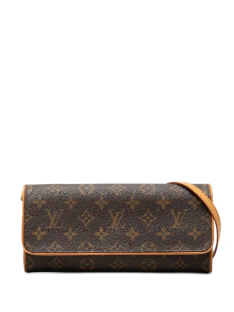 Louis Vuitton Pre-Owned 2000 Monogram Pochette Twin GM crossbody bag Brown U01EOQFMYTCIGD4U