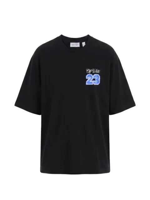 Off-White graphic-print cotton T-shirt Black 44OWOS26T078001
