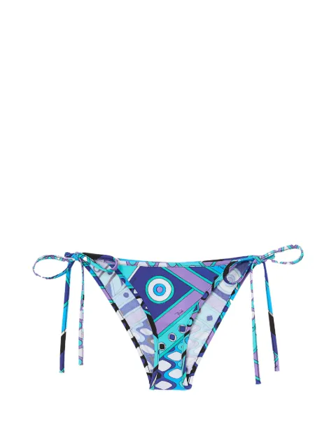 PUCCI Vivara-print bikini top Blue 6HMX126H895
