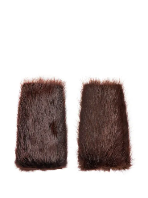 Prada Pre-Owned 2001 arm warmers Brown CSVM9337