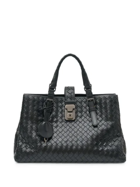 Bottega Veneta Pre-Owned Intrecciato Roma tote bag Black CSAM9332
