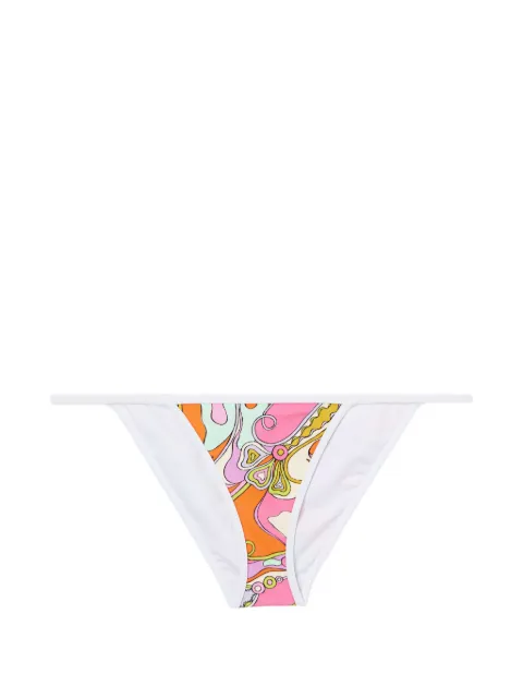 PUCCI Orchidee abstract-print bikini bottoms Pink 6HMX066H835
