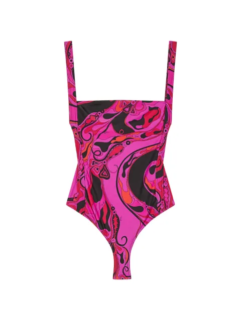 PUCCI Iride-print swimsuit Pink 6HMC756H835
