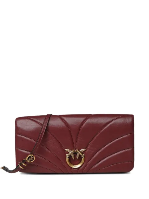 PINKO Love Birds quilted shoulder bag Red 107035A0F2