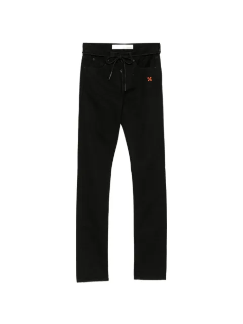 Off-White Diag jeans Black OMYA048F19E540241001
