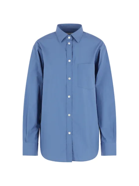 Róhe cotton-poplin shirt Blue 82019168423