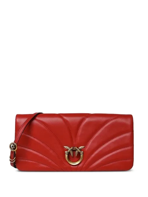 PINKO Love Birds quilted shoulder bag Red 107035A0F2