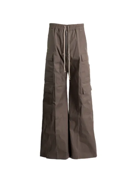 Rick Owens drawstring cargo pants Brown RU02F4339TE