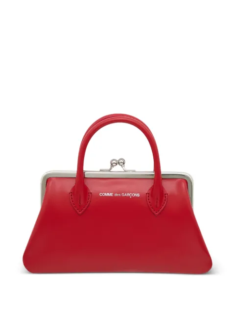 Comme Des Garçons Wallet clasp-fastening top-handle wallet Red DSA0302CH002