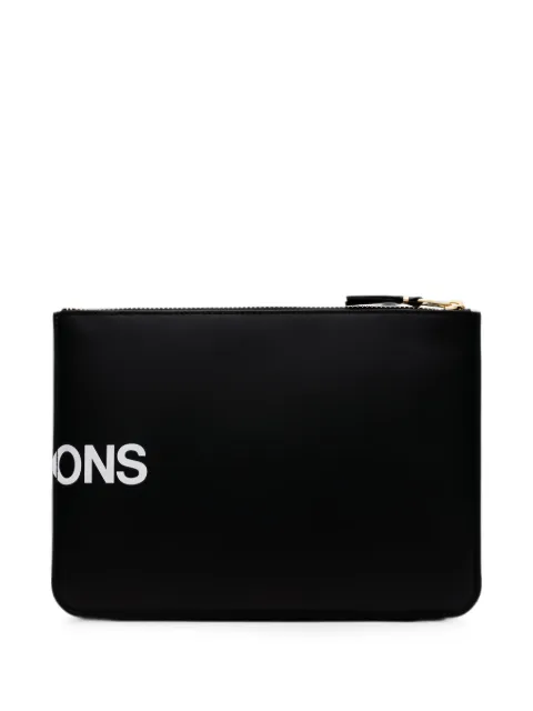 Comme Des Garçons Wallet Huge Logo pouch Black DSA5100HL001