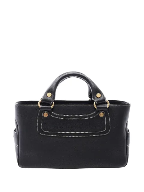Celine Pre-Owned 2000-2026 Leather Boogie handbag Black VPIKSPHI9KNR90HY